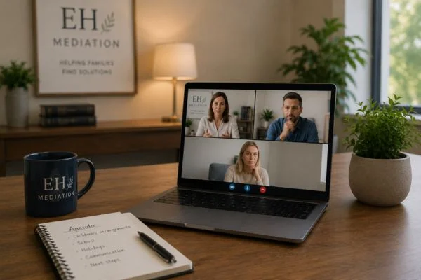 child access mediation Tenbury Wells online meeting.