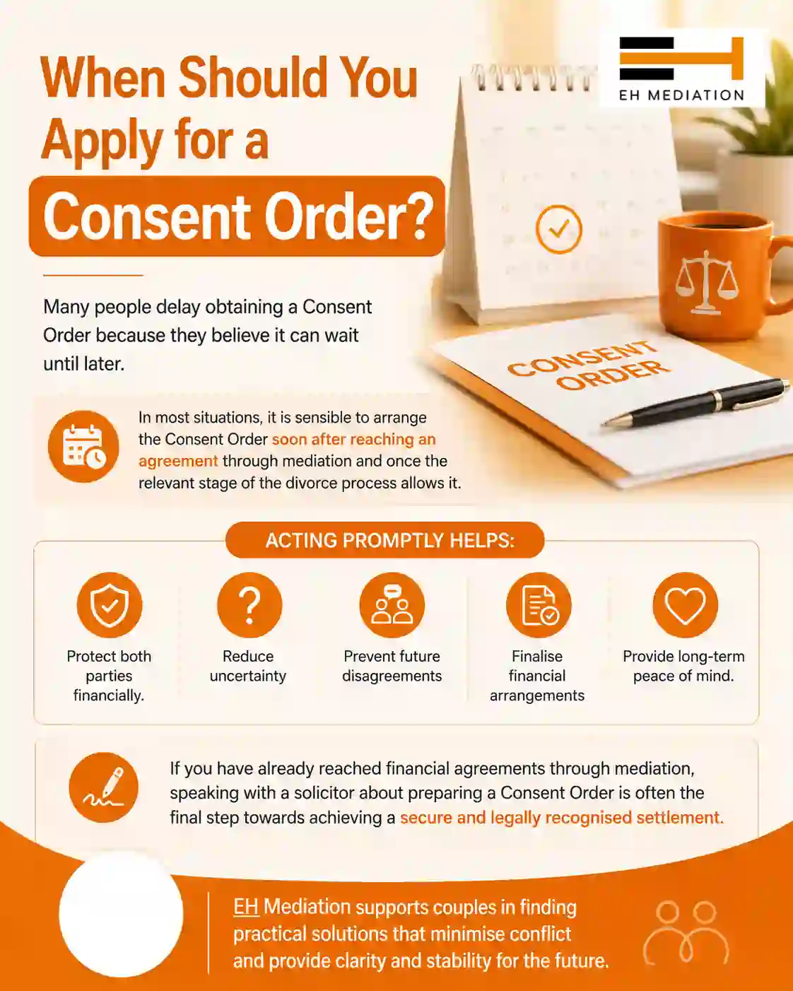 When Should You Apply for a Consent Order Tenbury Wells?